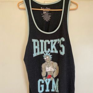 Rick and Morty “Ricks Gym” Tank Top/Cutoff